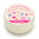 One Fur All Pet House Mini Candle (Pink Sugar)