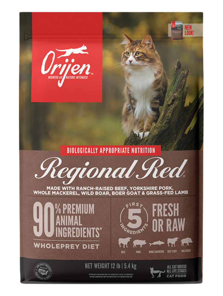 Orijen Biologically Appropriate Regional Red Dry Cat Food 1.8kg