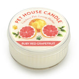 One Fur All Pet House Mini Candle (Ruby Red Grapefruit)