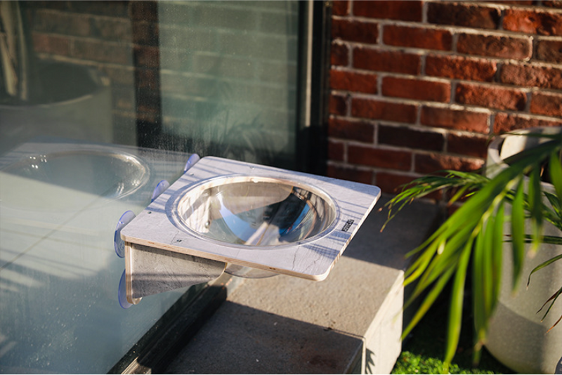 JoyCat Cat Window Perch with Clear Scoop