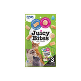 INABA Juicy Bites Calamari & Homestyle Broth Flavour Cat Treats 11.3gx3pcs