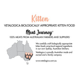 Vetalogica Biologically Appropriate Kitten Dry Cat Food 3kg - PawzUp Pet Supplies | Free Shipping | Lowest Price | Best Cat Food | Sydney Based Online Petshop |