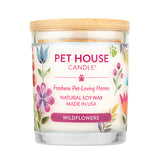 One Fur All Pet House Candle (Wildflowers)