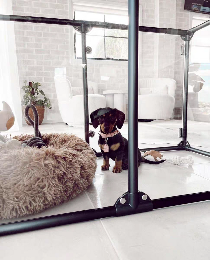 Heart Net Aluminium Play Pen